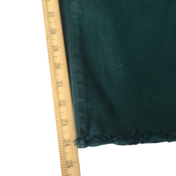 Judy Blue Jeans Womens 13/31 Green Wide Leg Crop Button Fly Raw Hem JB88104 - Picture 10 of 16